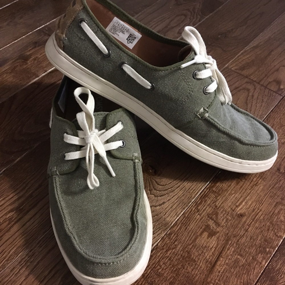 Olive Green TOMS Sneaker